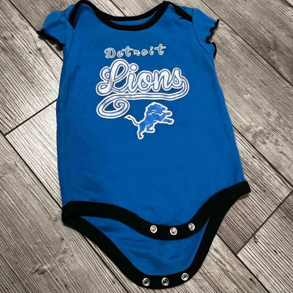 NFL Detroit Lions Blue Infant Bodysuit